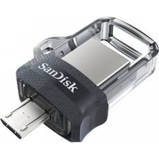 SanDisk 16 GB Minnekort & minnepenner SanDisk Ultra Dual Drive m3.0 16GB USB 3.0
