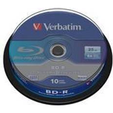 Verbatim BD-R 25GB 6x Spindle 10-Pack