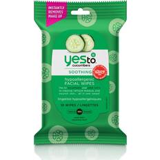 Yes To Cucumbers Hypoallergenic Facial Wipes 10-pack