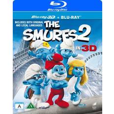 3D Blu-ray Smurfarna 2 3D (Blu-ray 3D + Blu-ray) (3D Blu-Ray 2013)