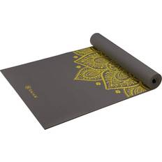 Grau - Yogamatten Yogaausrüstung Gaiam Yoga Mat Citron Sundial 5mm