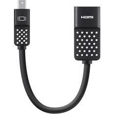 Kabler Belkin F2CD079 HDMI - DisplayPort Mini 0.1m