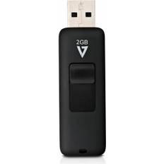 2 GB Memory Cards & USB Flash Drives V7 VF22GAR-3E 2GB USB 2.0