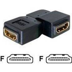 HDMI - HDMI Adapter F-F 90° Left