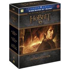 Filmer Hobbit Trilogy: Extended edition 3D (15Blu-ray 3D) (3D Blu-Ray 2014)