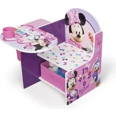 Desk Chairs Delta Children Minnie Mouse Chair Desk with Storage Bin