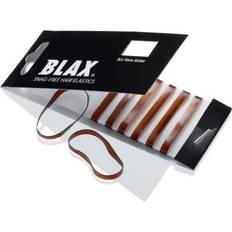Brun Hårstrikker Blax Snag-Free Hair Elastics Amber 8-pack
