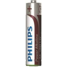 Philips Alkalisk Batterier & Ladere Philips AAA Power Alkaline 4-pack