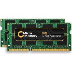 8 GB - SO-DIMM DDR3 RAM minne MicroMemory DDR3 1333MHz 2x4GB for Apple (MMA1074/8GB)