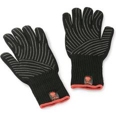 Heimtextilien Weber Premium Gloves Topflappen Schwarz (30.5x17cm)