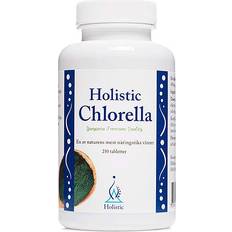 D-vitaminer Kosttilskudd Holistic Chlorella 250 st