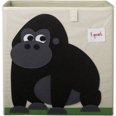 Svarte Oppbevaringsbokser 3 Sprouts Gorilla Storage Box