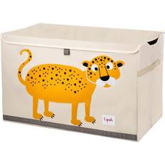 Beige Kister 3 Sprouts Leopard Toy Chest