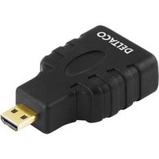 HDMI - HDMI Micro High Speed with Ethernet Adapter F-M