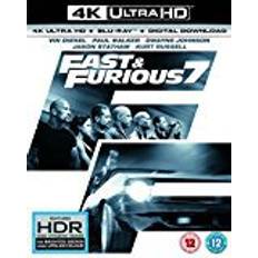 Øvrig 4K Blu-ray Fast & Furious 7 (4K UHD Blu-ray + Blu-ray+ Digital Download) [2015]