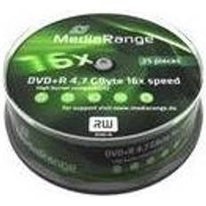 Dvd r MediaRange DVD+R 4.7GB 16x Spindle 25-Pack
