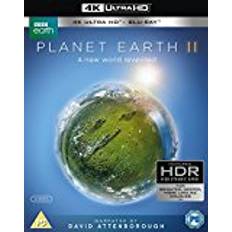 4K Blu-ray på salg Planet Earth II (4k UHD Blu-ray + Blu-ray)