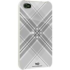 White Diamonds Grid Case for iPhone 4/4S