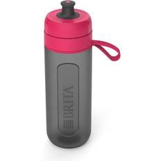 Rosa Wasserflaschen Brita Fill & Go Active Wasserflasche 0.6L