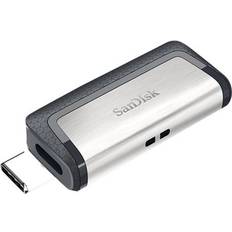 USB 3.0/3.1 (Gen 1) Minnepenner SanDisk Ultra Dual 256GB USB 3.1 Type-C