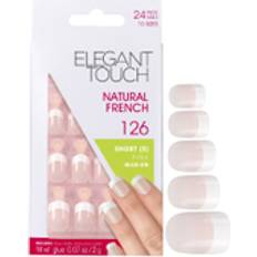 Künstliche Nägel & Nageldekoration Elegant Touch Natural French Nails 126 24-pack