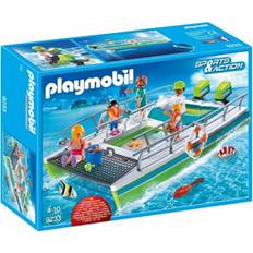 Playmobil Toy Boats Playmobil Glass Bottom Boat with Underwater Motor 9233