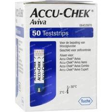 Teststrimler til blodsukkermåler Roche Accu-Chek Aviva 50-pack