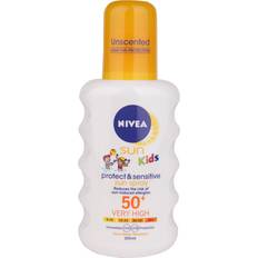 Nivea Solbeskyttelse & Selvbruning Nivea Sun Kids Protect & Sensitive Sun Spray SPF50+ 200ml