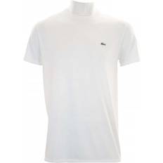 Lacoste Herren T-Shirts Lacoste Crew Neck Pima Cotton Jersey T-shirt - White