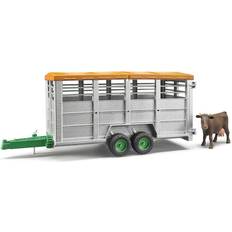 Zubehör für Spielfahrzeuge Bruder Livestock Trailer with 1 Cow 02227
