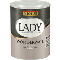 Jotun Veggmaling Jotun Lady Wonderwall Veggmaling Hvit 0.68L