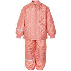 Girls Winter Sets Children's Clothing CeLaVi Basic Thermo Set - Peach (3555-594)