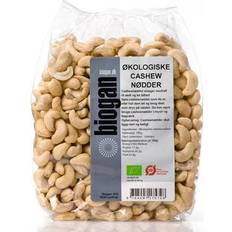 Cashewnøtter Nøtter og frø Biogan Organic Cashewnuts 750g