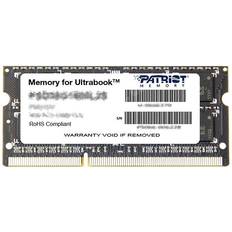 Patriot SO-DIMM DDR3 RAM minne Patriot Signature Line DDR3 1600MHz 4GB (PSD34G1600L2S)