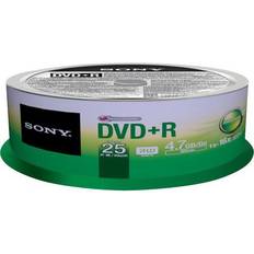 Sony DVD+R 4.7GB 16x Spindle 25-Pack
