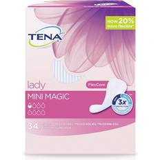 Truseinnlegg TENA Lady Mini Magic Pantiliners 34-pack