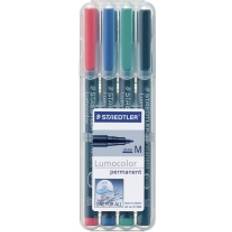 Tusjpenner Staedtler Universal Lumocolor Pen 4-pack