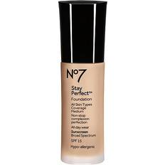 Base Makeup & Setting Sprays No7 Stay Perfect Foundation Cool Beige