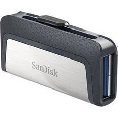 64 GB Minnepenner SanDisk Ultra Dual 64GB USB 3.1 Type-C