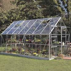 Freistehende Gewächshäuser reduziert Halls Greenhouses Magnum 148 11.5m²s Aluminium Glas