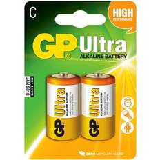 GP Batteries C (LR14) Batterien & Akkus GP Batteries 15AU Lr 14 C Ultra 2-Pack