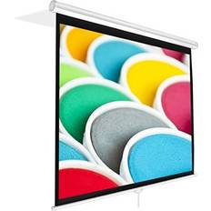 White Projector Screens Pyle PRJSM1006 (4:3 100" Manual)
