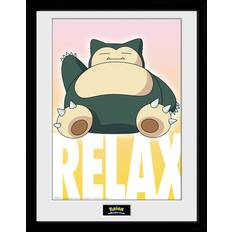 EuroPosters Pokemon Snorlax Poster & Affisch 30x40cm
