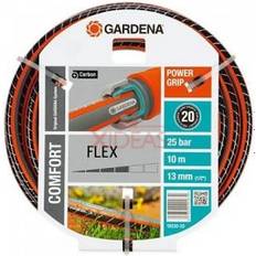 Schwarz Gartenschläuche Gardena Comfort Flex Hose 10m