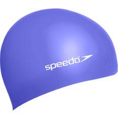 Speedo Swim Caps Speedo Plain Moulded Silicone Beanie Sr