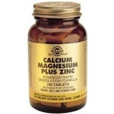 Solgar Vitaminer & Kosttilskudd Solgar Calcium Magnesium Plus Zinc 100 st