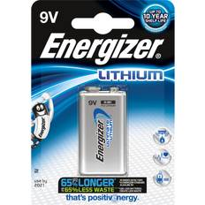 Batterier - Engangsbatterier Batterier & Ladere Energizer 9V Ultimate Lithium