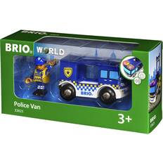 Holzspielzeug Rettungsfahrzeuge BRIO Police Van 33825