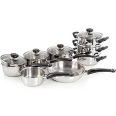 Morphy Richards Cookware Morphy Richards Equip Cookware Set with lid 8 Parts