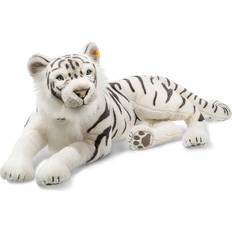 Steiff Soft Toys Steiff Tuhin the White Tiger 110cm